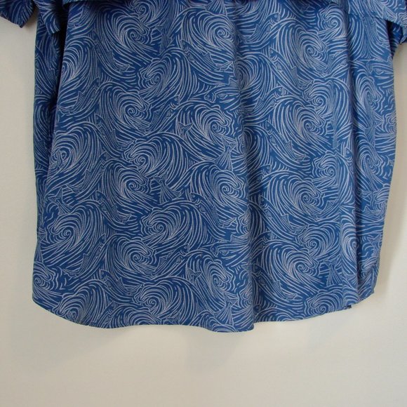 Vineyard Vines Harbor Shirt Surf No Turf Short Sleeve Fish Print Button Down XL - Picture 16 of 16
